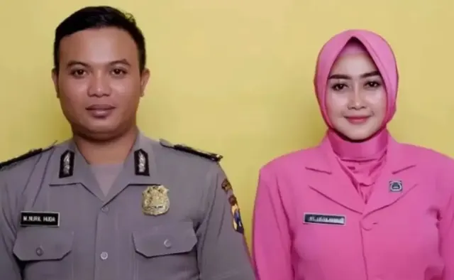 Profil, Biodata dan Gaji Bripka Mochamad Nuril Huda, Suami Tiktoker Luluk Nuril yang Omeli Anak Magang di Swalayan Probolinggo