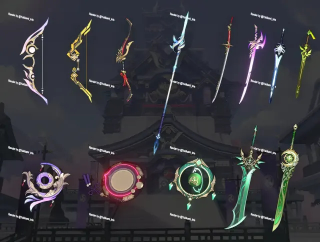 Apa Saja Senjata Genshin Impact yang Cocok untuk Karakter Support?