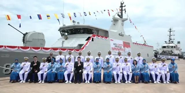 Keren! Kasal Muhammad Ali Resmikan KRI Tuna-876, Kapal Perang Buatan Asli Anak Bangsa