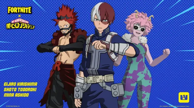 Kolaborasi Fortnite x My Hero Academia kembali dengan Update v26.10