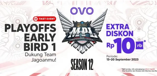 Cara Beli Tiket Playoffs MPL Indonesia Season 12, Buruan Sebelum Kehabisan!