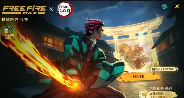 Event Kolaborasi Free Fire x Demon Slayer: Tengen's Bundle Gratis dan Tanjiro Style Backpack Siap Diperebutkan