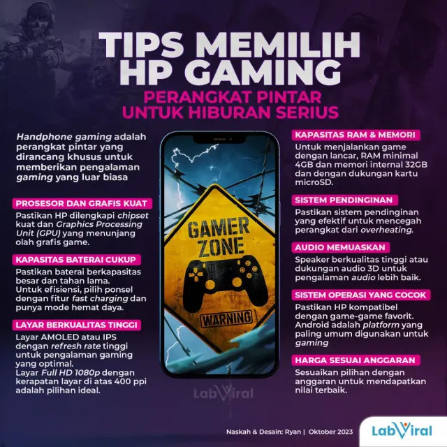 Tips Memilih HP Gaming: Perangkat Pintar untuk Hiburan Serius