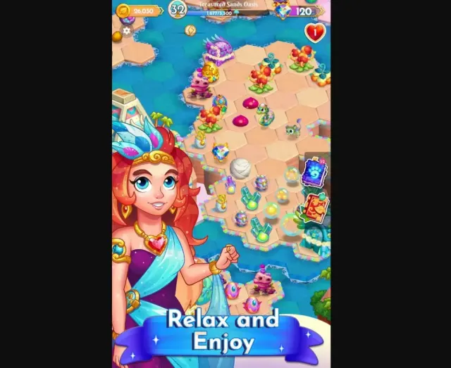 Midas Merge , Game terbaru produksi Wildlife Studios, kini tersedia di Android dan iOS
