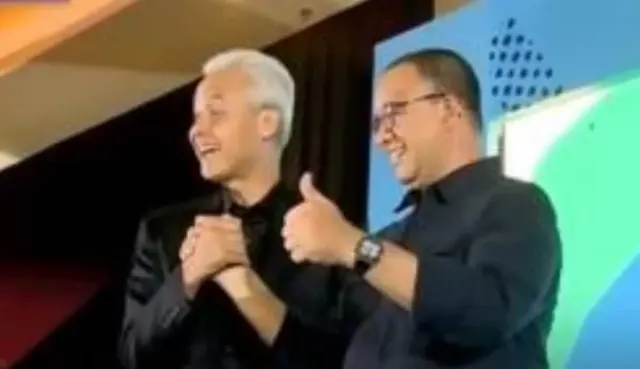 Anies Baswedan dan Ganjar Pranowo Pamer Keakraban Pakai Bahasa Walikan Yogyakarta di Media Sosial