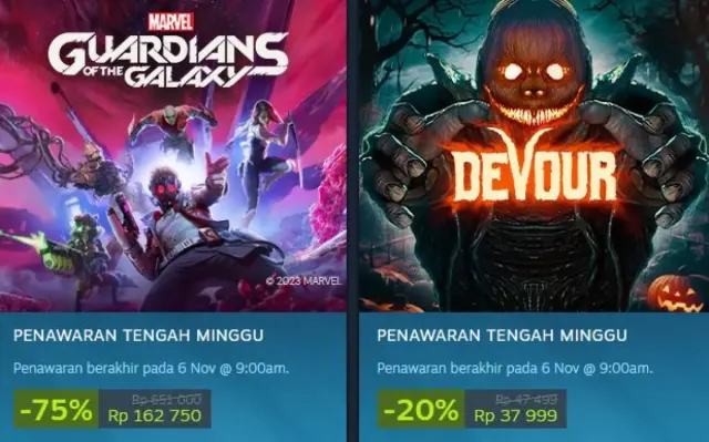 Manjakan Penggemar, Valve Beri Diskon Gede untuk Beragam Game di Steam