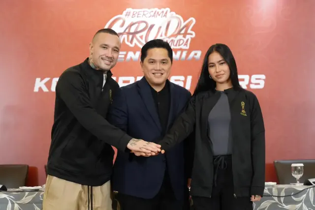 Resmi! Radja Nainggolan dan Sabreena Dressler Ditunjuk Jadi Ambassador Piala Dunia U-17 2023 Indonesia