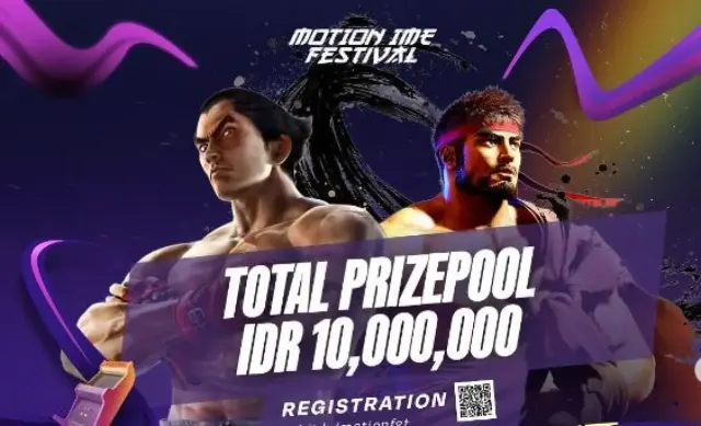 Cara Join Turnamen Fighting Game di Motion Ime Fest Bersama Windah Basudara, Total Prizepool Rp10 Juta