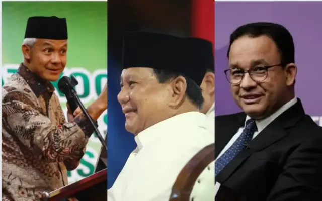 Survei Index Politica: Prabowo-Gibran Tertinggi, Anies-Muhaimin Salip Ganjar-Mahfud