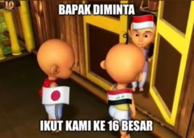 7 Meme Kocak Indonesia Lolos ke 16 Besar Piala Asia 2023