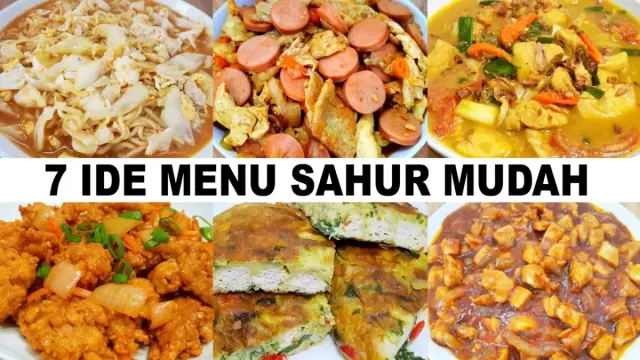 7 Rekomendasi Menu Sahur yang Mudah Dibuat, Bunda Wajib Coba, Keluarga Dijamin Suka