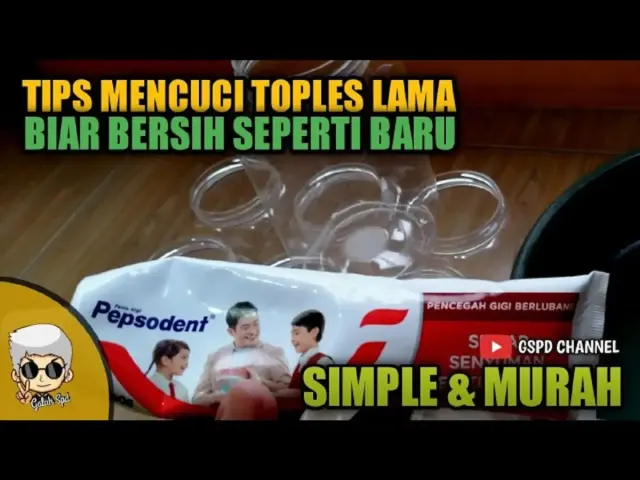 Pakai Bahan ini Saja, Toples di Rumah Jadi Kinclong Lagi Kayak Baru. Nggak Perlu Beli Toples Pas Lebaran, Duitnya Bisa Buat Beli Kue Lebaran