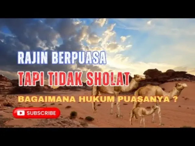 Rajin Puasa, tapi Tidak Sholat, Begini Hukumnya dalam Islam