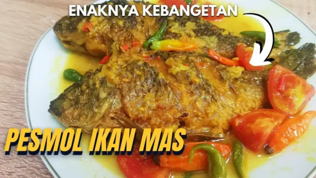 Resep Ikan Mas Pasmol Bumbu Kuning, Nikmat dan Mudah Cara Buatnya
