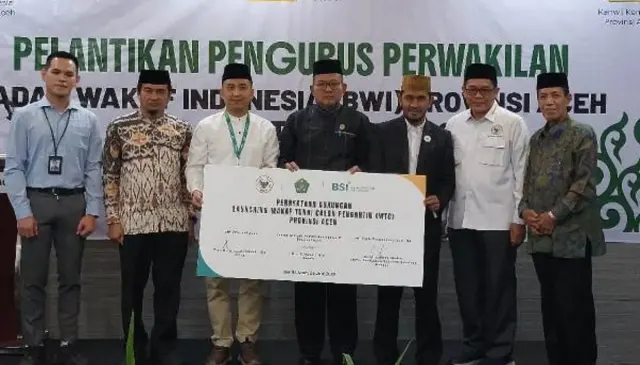 Pasangan Pengantin Baru Didorong Berwakaf Sejak Awal Pernikahan di Aceh