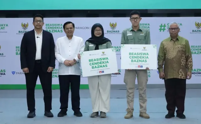 Paragon dan BAZNAS Perkuat Karakter Mahasiswa Lewat Program Beasiswa Cendekia
