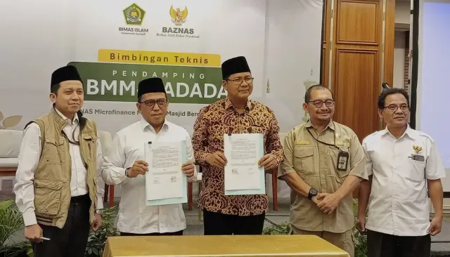 Sinergi Kemenag dan BAZNAS Kembangkan Masjid Sebagai Pusat Ekonomi Umat