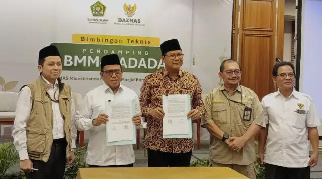 Kolaborasi BAZNAS dan Kemenag Dorong Masjid Jadi Pusat Ekonomi Umat