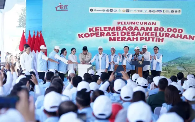 Presiden Resmikan 80.081 Koperasi Desa, Langkah Strategis Bangun Ekonomi Rakyat