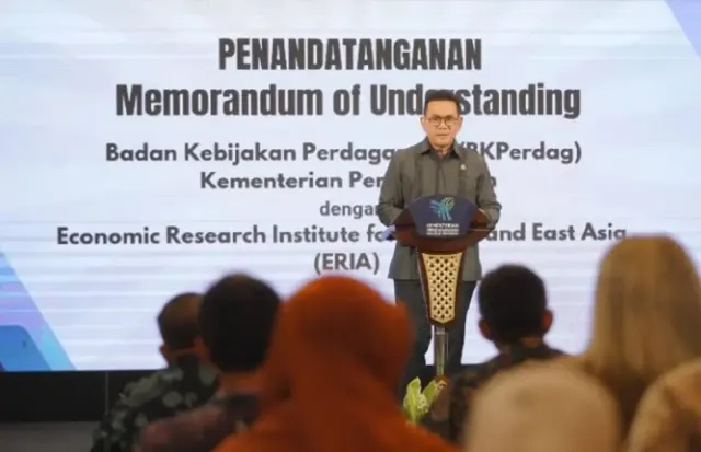 Kemendag Gandeng ERIA, Tingkatkan Kualitas Riset Demi Kebijakan Perdagangan yang Lebih Tajam