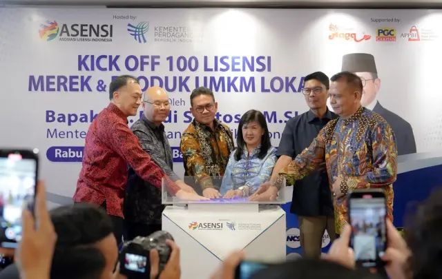 Dorong UMKM Naik Kelas, Mendag Ajak Manfaatkan Sistem Lisensi dan Waralaba