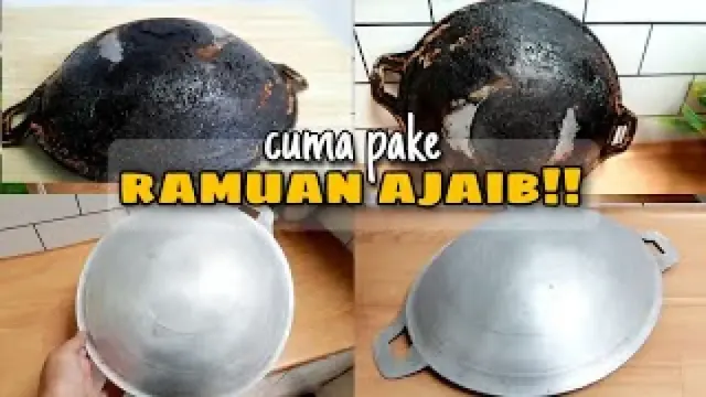 Cara Membersihkan Wajan Gosong Parah dengan Bahan Sederhana di Rumah