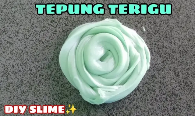 Cara Mudah Membuat Slime dari Tepung Terigu, Pasti Lucu dan Aman Dimainkan